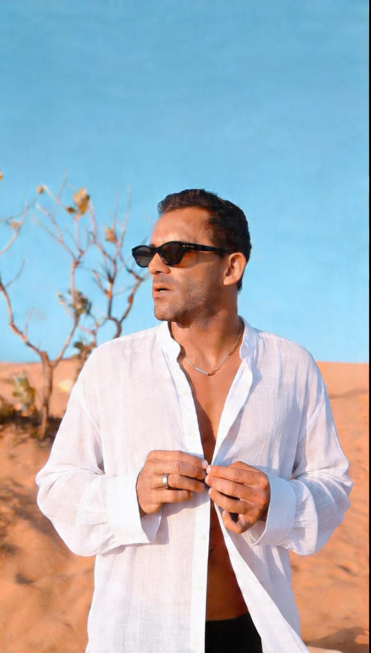 Linen Button Up Shirt